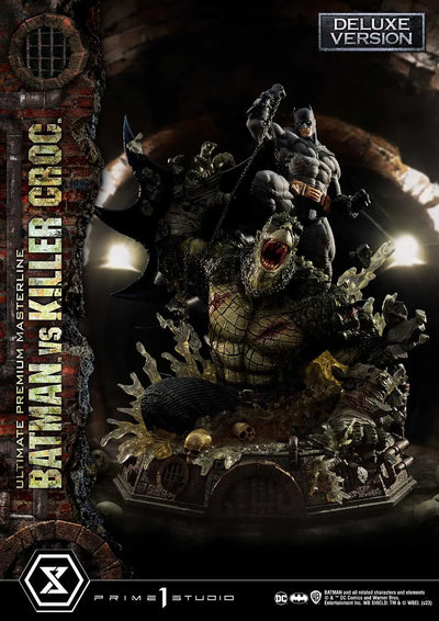 Batman Versus Killer Croc (Deluxe Version) Batman (Comics) – Prime1Studio – ActionFigure Brasil