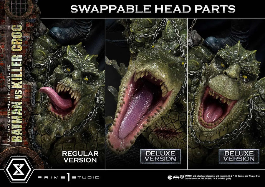 Batman Versus Killer Croc (Deluxe Version) Batman (Comics) – Prime1Studio – ActionFigure Brasil