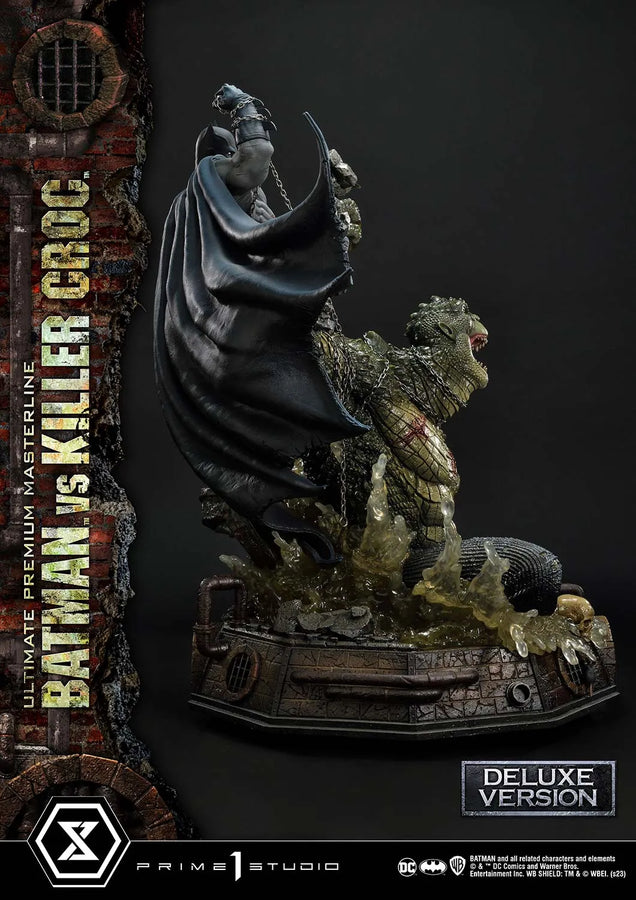 Batman Versus Killer Croc (Deluxe Version) Batman (Comics) – Prime1Studio – ActionFigure Brasil