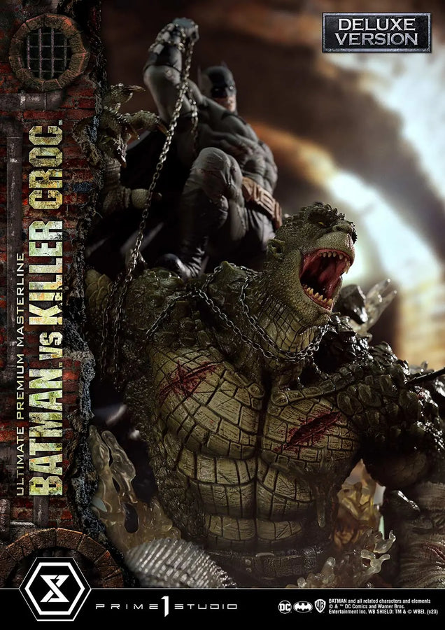 Batman Versus Killer Croc (Deluxe Version) Batman (Comics) – Prime1Studio – ActionFigure Brasil