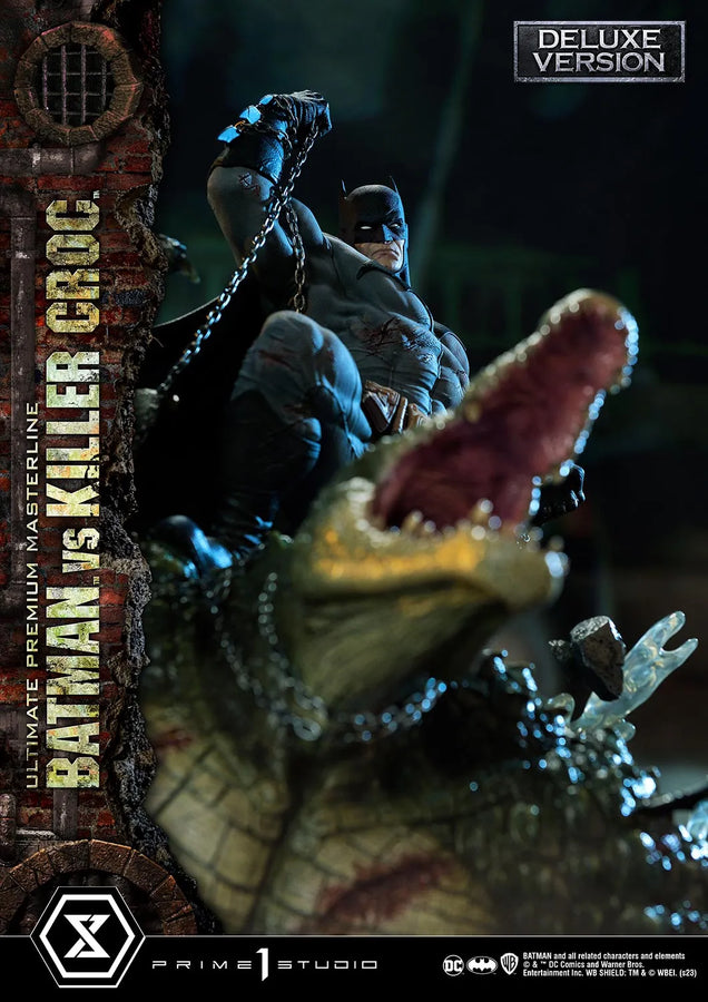Batman Versus Killer Croc (Deluxe Version) Batman (Comics) – Prime1Studio – ActionFigure Brasil