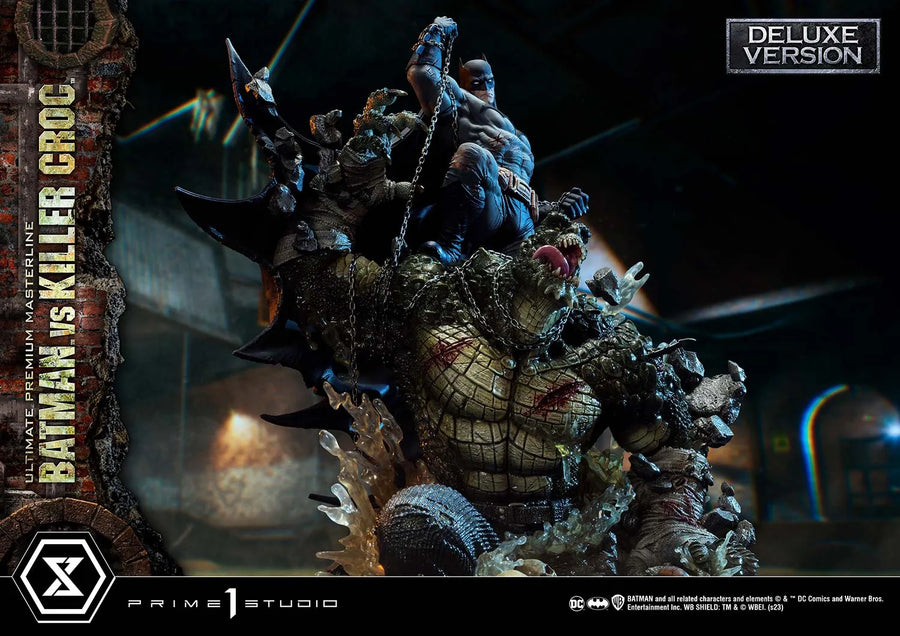 Batman Versus Killer Croc (Deluxe Version) Batman (Comics) – Prime1Studio – ActionFigure Brasil
