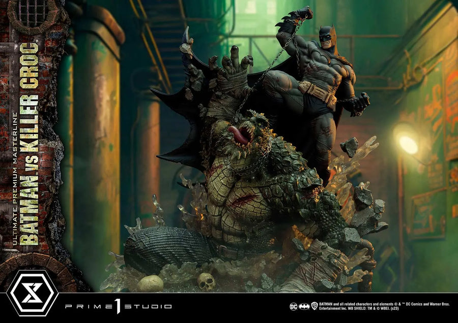 Batman Versus Killer Croc (Regular Version) Batman (Comics) – Prime1Studio – ActionFigure Brasil