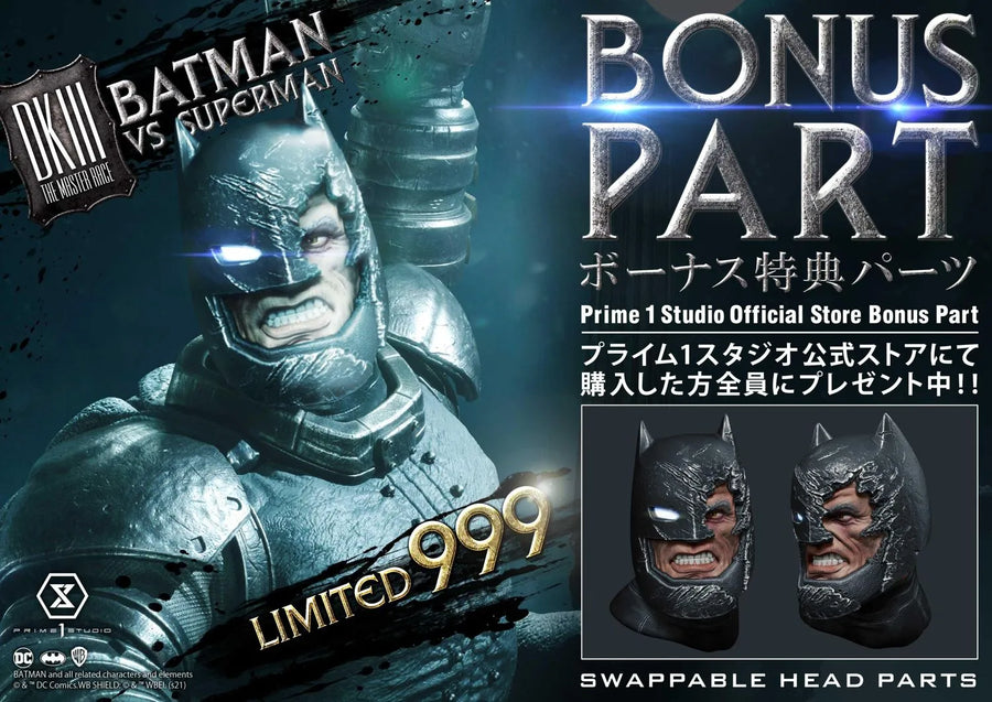 Batman versus Superman (Deluxe Bonus Version) Batman:The Dark Knight Returns (Comics) – Prime1Studio – ActionFigure Brasil