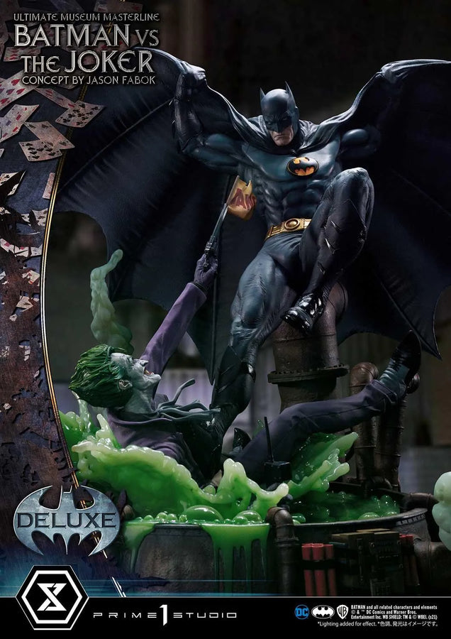 Batman Versus The Joker (Deluxe Bonus Version) Batman (Comics) – Prime1Studio – ActionFigure Brasil
