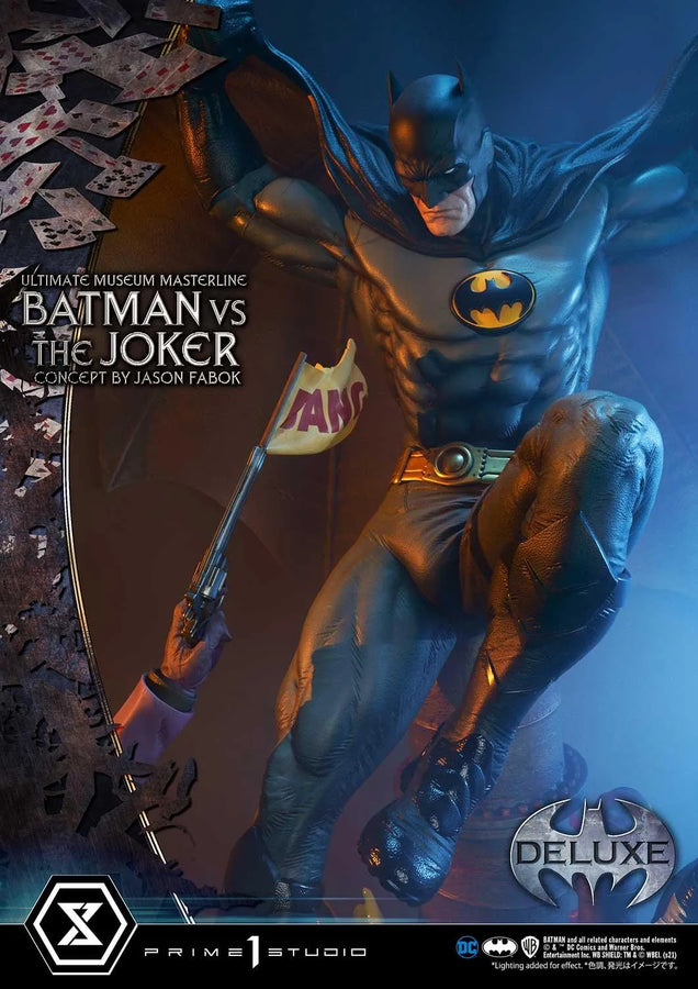 Batman Versus The Joker (Deluxe Bonus Version) Batman (Comics) – Prime1Studio – ActionFigure Brasil
