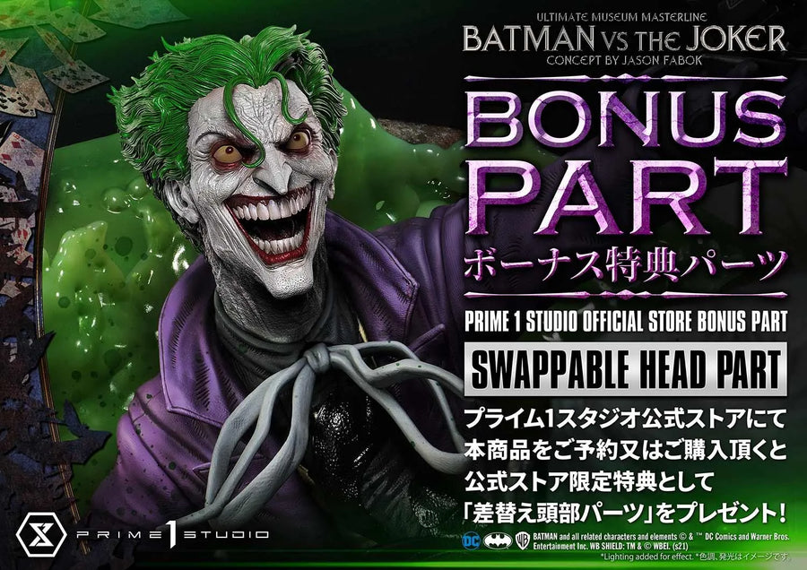 Batman Versus The Joker (Deluxe Bonus Version) Batman (Comics) – Prime1Studio – ActionFigure Brasil