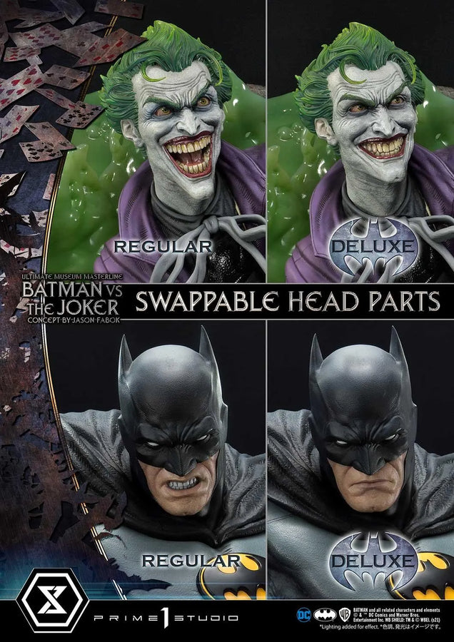 Batman Versus The Joker (Deluxe Bonus Version) Batman (Comics) – Prime1Studio – ActionFigure Brasil