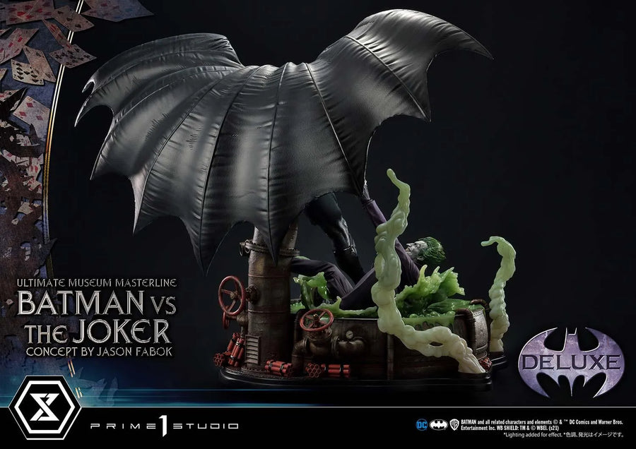 Batman Versus The Joker (Deluxe Bonus Version) Batman (Comics) – Prime1Studio – ActionFigure Brasil