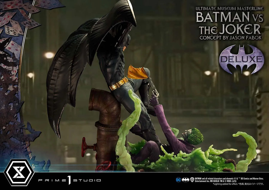 Batman Versus The Joker (Deluxe Bonus Version) Batman (Comics) – Prime1Studio – ActionFigure Brasil