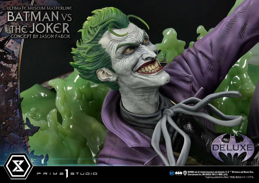 Batman Versus The Joker (Deluxe Bonus Version) Batman (Comics) – Prime1Studio – ActionFigure Brasil