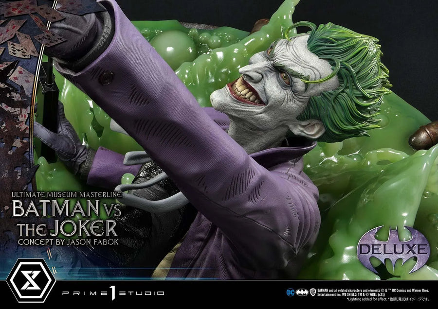 Batman Versus The Joker (Deluxe Bonus Version) Batman (Comics) – Prime1Studio – ActionFigure Brasil