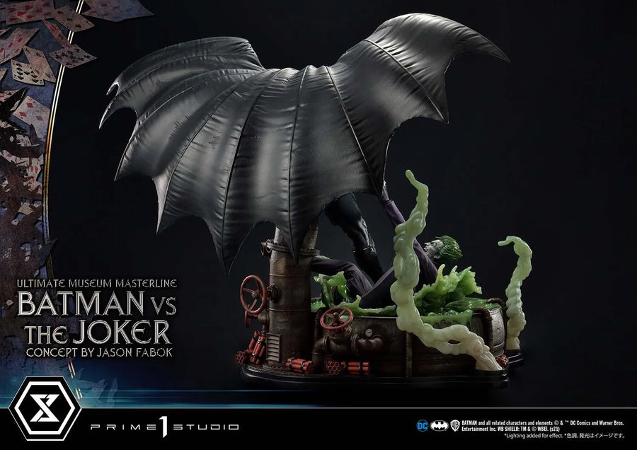 Batman Versus The Joker (Deluxe Bonus Version) Batman (Comics) – Prime1Studio – ActionFigure Brasil
