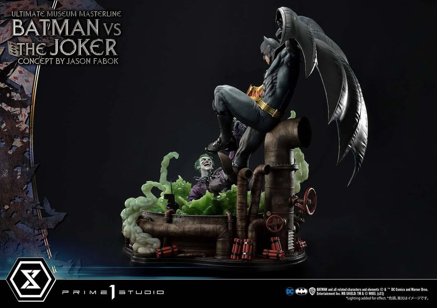 Batman Versus The Joker (Deluxe Bonus Version) Batman (Comics) – Prime1Studio – ActionFigure Brasil