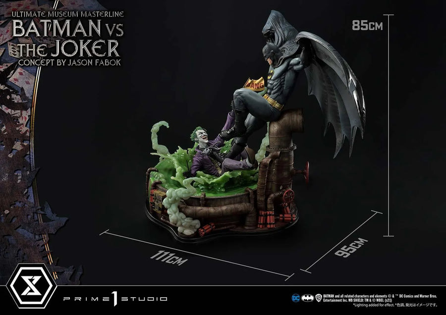 Batman Versus The Joker (Regular Version) Batman (Comics) – Prime1Studio – ActionFigure Brasil