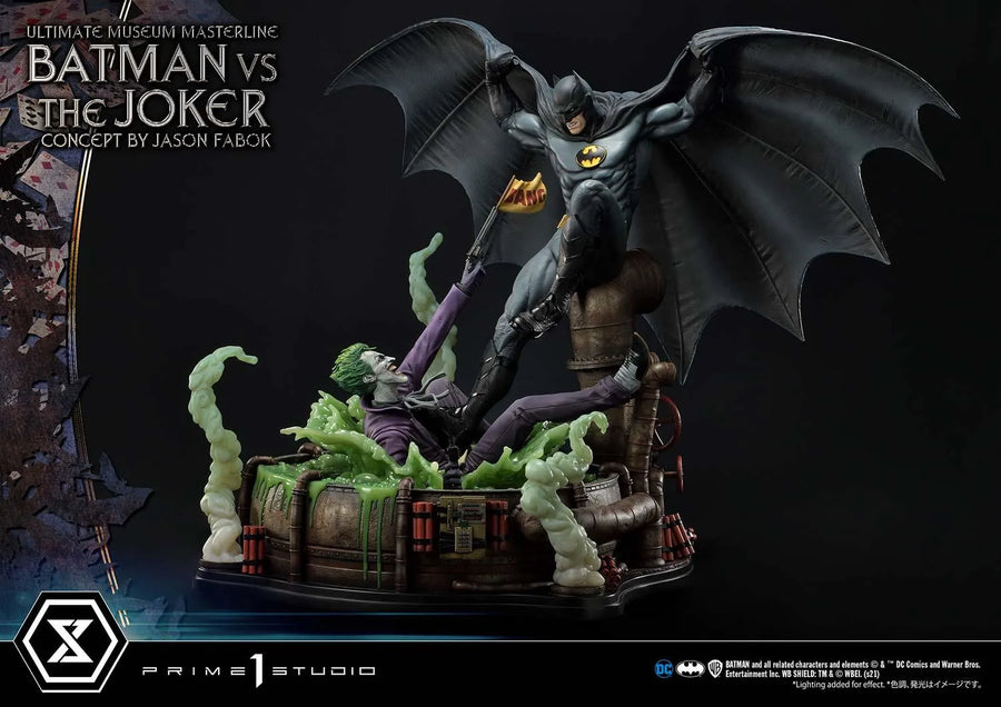Batman Versus The Joker (Regular Version) Batman (Comics) – Prime1Studio – ActionFigure Brasil