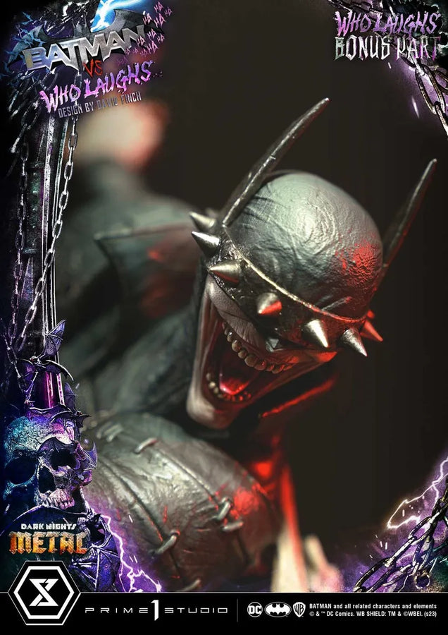 Batman vs Batman Who Laughs (Deluxe Bonus Version) - LIMITED EDITION: 30 (Deluxe Bonus Version) – Prime 1 Studio – ActionFigure Brasil