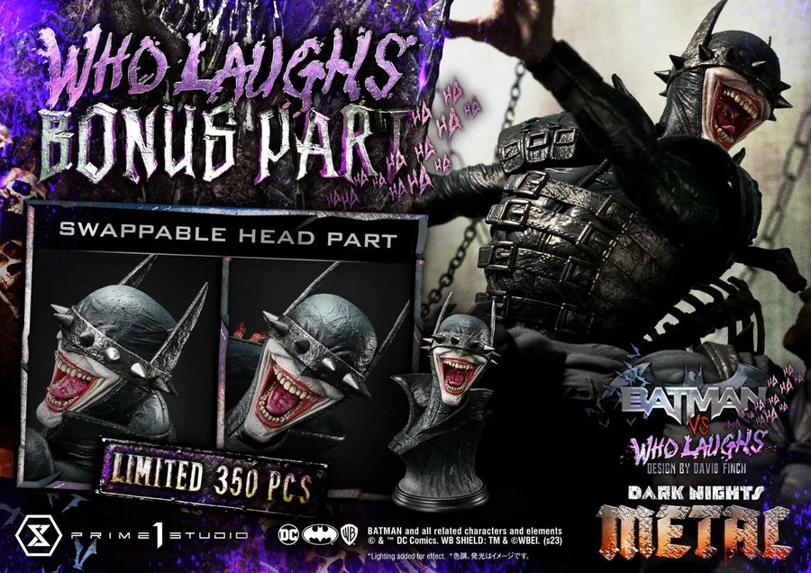 Batman vs Batman Who Laughs (Deluxe Bonus Version) - LIMITED EDITION: 30 (Deluxe Bonus Version) – Prime 1 Studio – ActionFigure Brasil