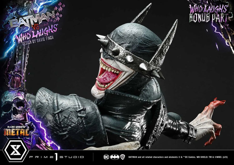 Batman vs Batman Who Laughs (Deluxe Bonus Version) - LIMITED EDITION: 30 (Deluxe Bonus Version) – Prime 1 Studio – ActionFigure Brasil