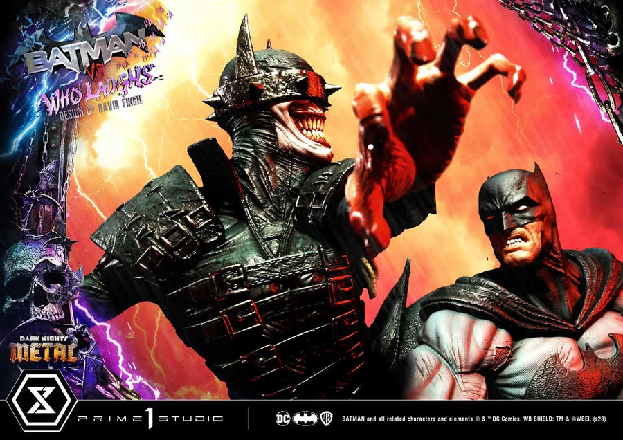 Batman vs Batman Who Laughs - LIMITED EDITION: 30 (Standard Version) – Prime 1 Studio – ActionFigure Brasil