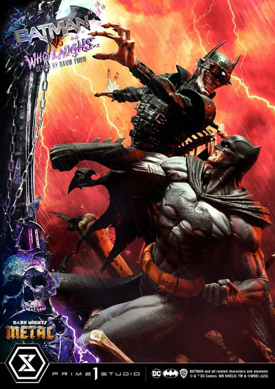 Batman vs Batman Who Laughs - LIMITED EDITION: 30 (Standard Version) – Prime 1 Studio – ActionFigure Brasil — ambientada