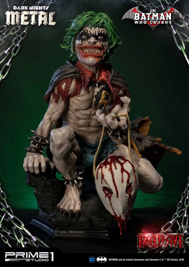 Batman Who Laughs (Deluxe Version) Dark Nights: Metal (Comics) – Prime1Studio – ActionFigure Brasil