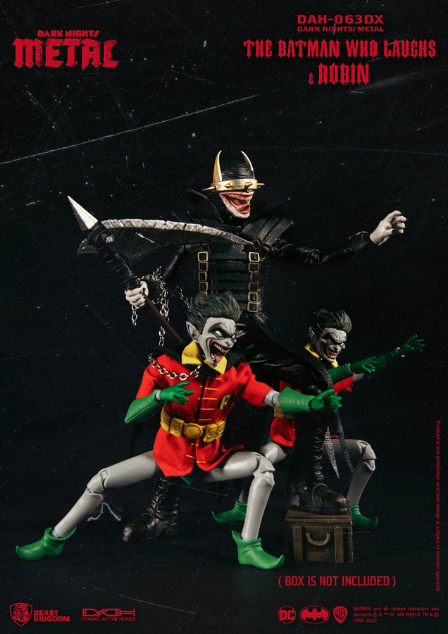 Batman Who Laughs & Robin - LIMITED EDITION: 720 – Beast Kingdom – ActionFigure Brasil