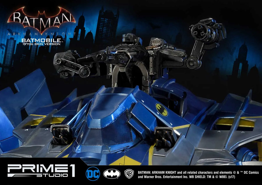 Batmobile (1970's skin Version) Batman: Arkham Knight – Prime1Studio – ActionFigure Brasil