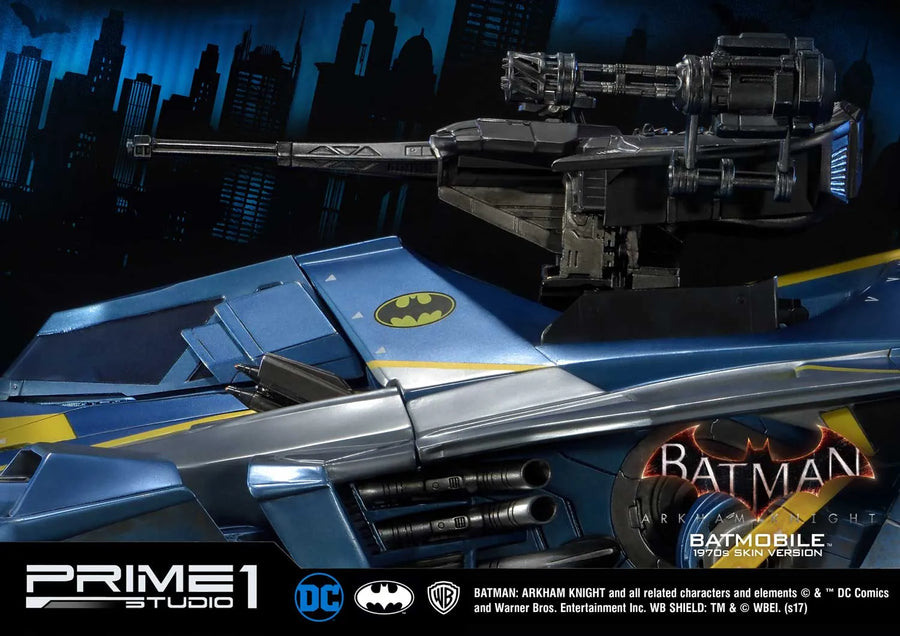 Batmobile (1970's skin Version) Batman: Arkham Knight – Prime1Studio – ActionFigure Brasil