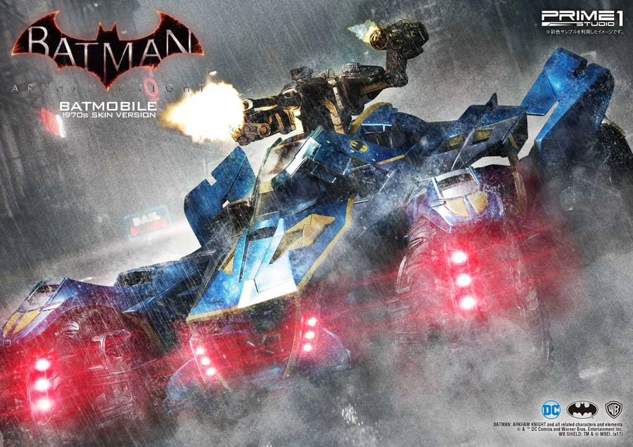 Batmobile (1970's skin Version) Batman: Arkham Knight – Prime1Studio – ActionFigure Brasil