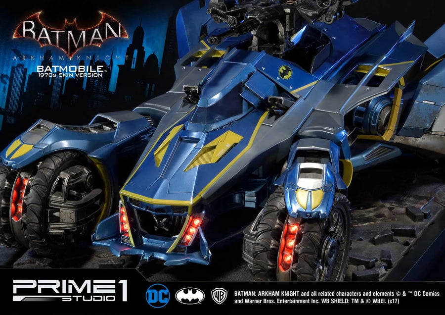 Batmobile (1970's skin Version) Batman: Arkham Knight – Prime1Studio – ActionFigure Brasil