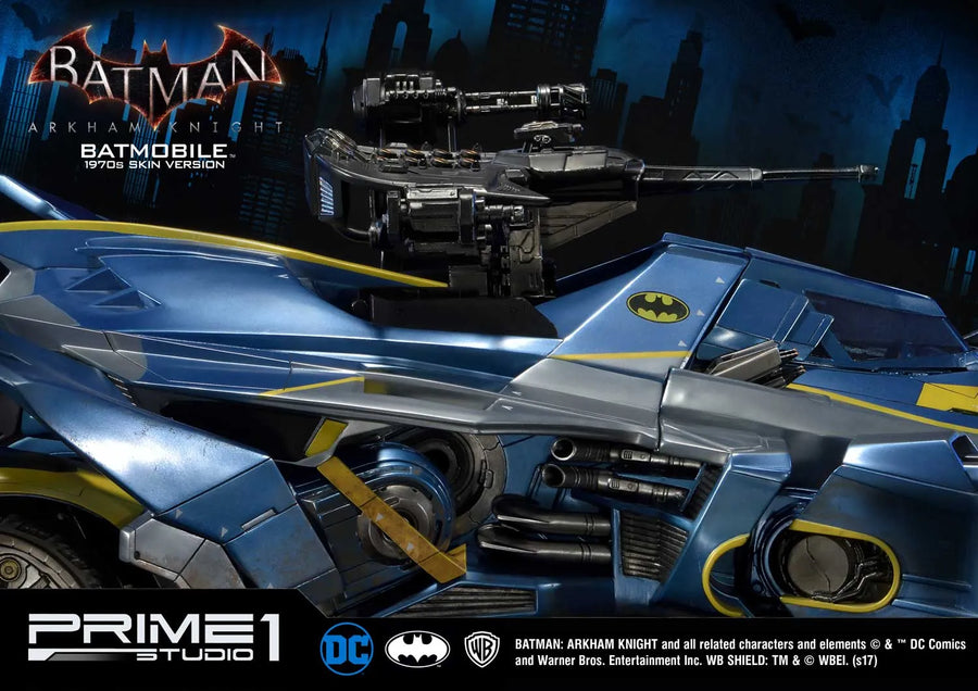Batmobile (1970's skin Version) Batman: Arkham Knight – Prime1Studio – ActionFigure Brasil