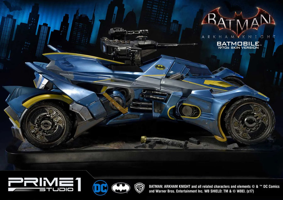 Batmobile (1970's skin Version) Batman: Arkham Knight – Prime1Studio – ActionFigure Brasil