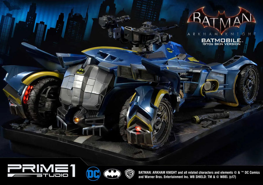 Batmobile (1970's skin Version) Batman: Arkham Knight – Prime1Studio – ActionFigure Brasil