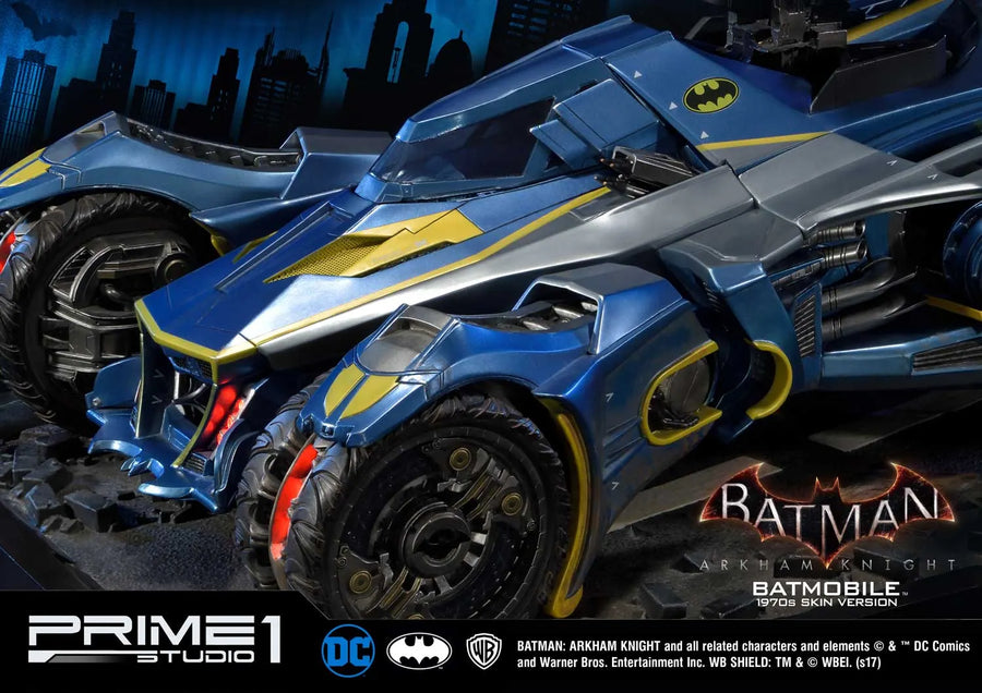 Batmobile (1970's skin Version) Batman: Arkham Knight – Prime1Studio – ActionFigure Brasil