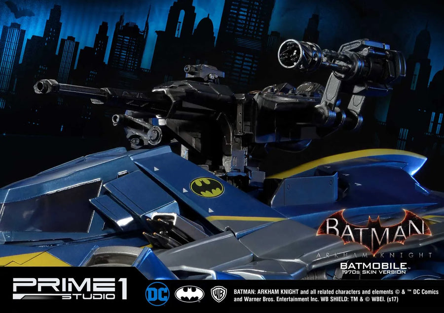 Batmobile (1970's skin Version) Batman: Arkham Knight – Prime1Studio – ActionFigure Brasil