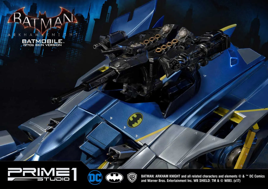 Batmobile (1970's skin Version) Batman: Arkham Knight – Prime1Studio – ActionFigure Brasil