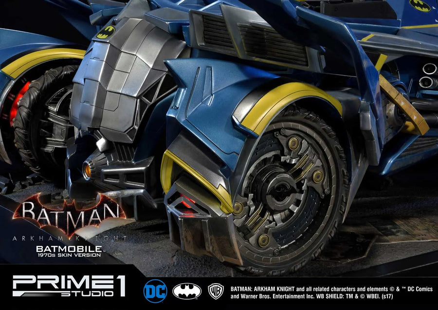 Batmobile (1970's skin Version) Batman: Arkham Knight – Prime1Studio – ActionFigure Brasil