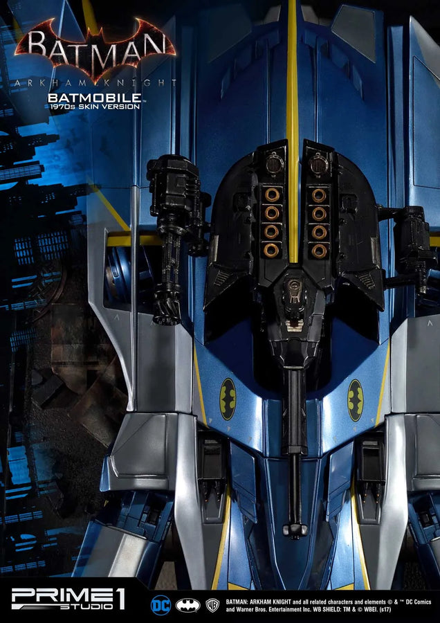 Batmobile (1970's skin Version) Batman: Arkham Knight – Prime1Studio – ActionFigure Brasil