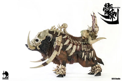 Battle Boar - Bone Spikes - Brown - 1/12 (D20studio)ㅤ – D20 Studio – ActionFigureBrasil