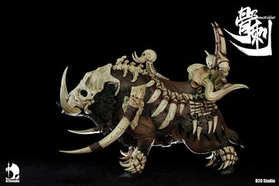 Battle Boar - Bone Spikes - Brown - 1/12 (D20studio)ㅤ – D20 Studio – ActionFigureBrasil — ambientada
