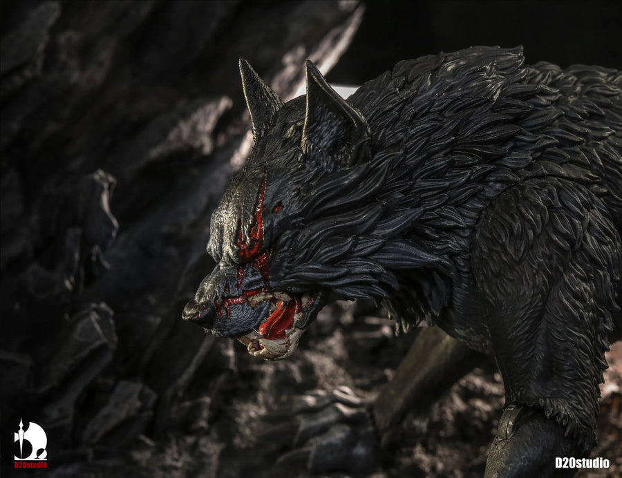 Battle Wolf - Iron Blade - Basic Edition - Black - 1/12 (D20studio)ㅤ – D20 Studio – ActionFigureBrasil