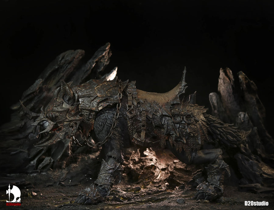 Battle Wolf - Iron Blade - Standard Edition - Black - 1/12 (D20studio)ㅤ – D20 Studio – ActionFigureBrasil