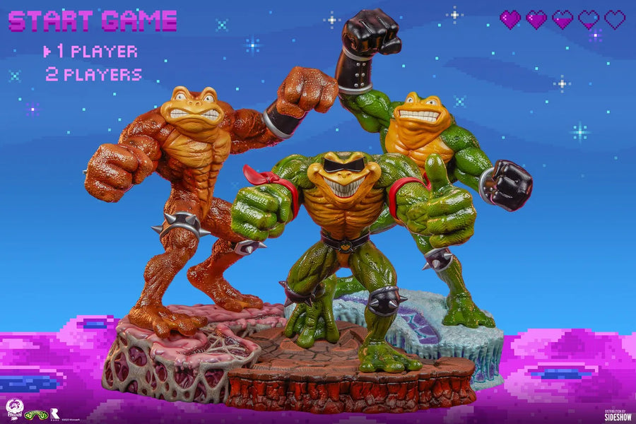 Battletoads Brawler Collection - LIMITED EDITION: 350 (Battletoads Brawler Set) – PCS – ActionFigure Brasil
