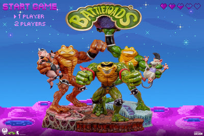Battletoads Brawler Collection - LIMITED EDITION: 350 (Battletoads Brawler Set) – PCS – ActionFigure Brasil — acessórios