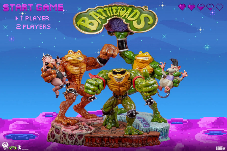 Battletoads Brawler Collection - LIMITED EDITION: 350 (Battletoads Brawler Set) – PCS – ActionFigure Brasil