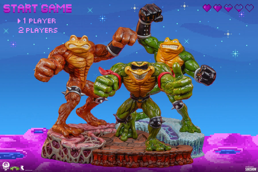 Battletoads Brawler Collection - LIMITED EDITION: 350 (Battletoads Brawler Set) – PCS – ActionFigure Brasil