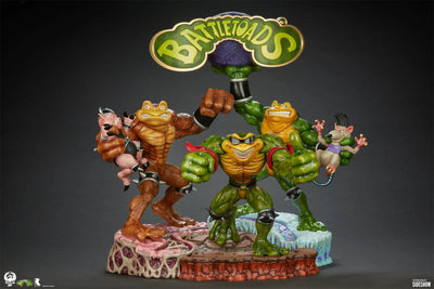 Battletoads Brawler Collection - LIMITED EDITION: 350 (Battletoads Brawler Set) – PCS – ActionFigure Brasil — detalhe do produto