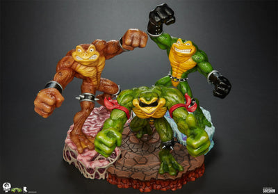 Battletoads Brawler Collection - LIMITED EDITION: 350 (Battletoads Brawler Set) – PCS – ActionFigure Brasil — embalagem