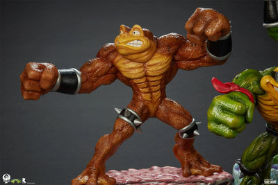 Battletoads Brawler Collection - LIMITED EDITION: 350 (Battletoads Brawler Set) – PCS – ActionFigure Brasil — com base expositora